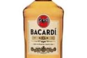 Bacardi Gold 1 liter ( Cuban Rum)